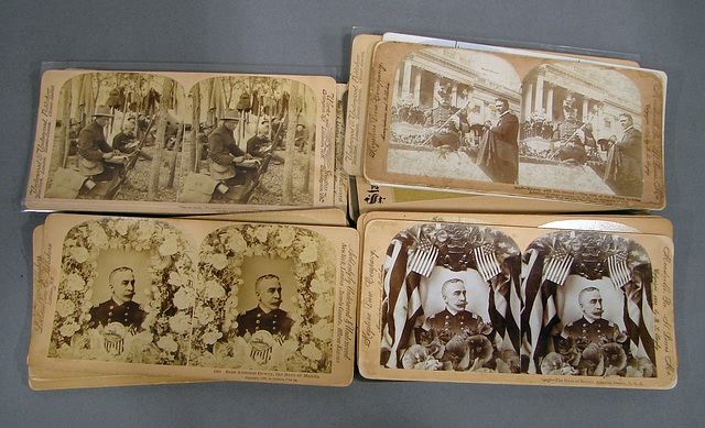 Appraisal: Group of Stereoscope cards of Spanish American War scenes and