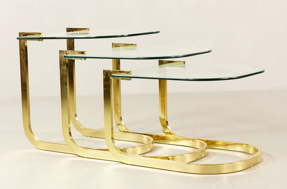 Appraisal: - Design Institute of America Nesting Tables Design Institute of