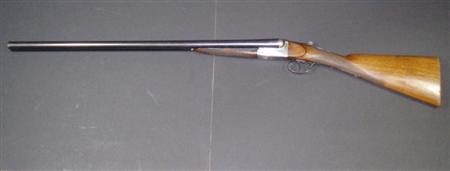 Appraisal: A bore side-by-side boxlock non ejector sporting gun Signed Charles