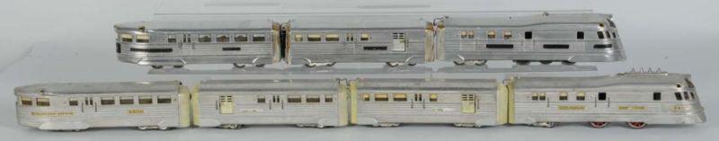 Appraisal: Lot of American Flyer No Zephyr Sets Description Pre-war O-gauge