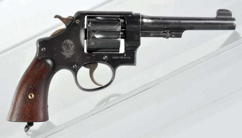 Appraisal: Smith Wesson Brazilian Contract DA Revolver Description Serial Cal GA