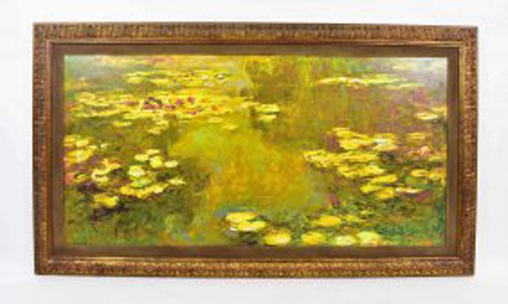 Appraisal: THE MUSEUM SHOP BRUSHSTROKES COLLECTIONAfter Claude Monet The Pond of