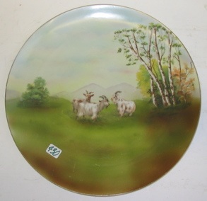 Appraisal: A ROYAL BAYREUTH BAVARIA PORCELAIN CHARGER having a pastoral scene