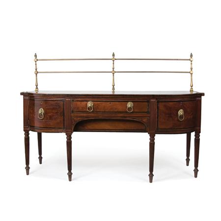 Appraisal: Regency Part Ebonized Mahogany Sideboard Estimate -