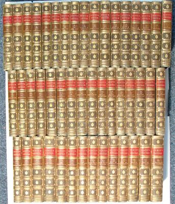 Appraisal: Scott Sir Walter Waverley Novels vols of lacking vol contemporary