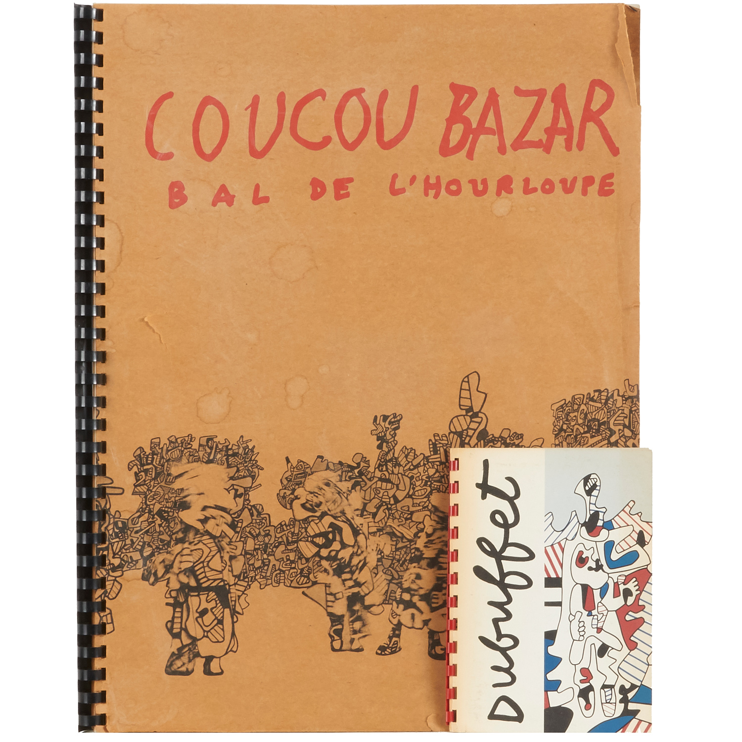 Appraisal: DUBUFFET COUCOU BAZAR PACE EXHIBITION PROGRAMS Jean Dubuffet French -