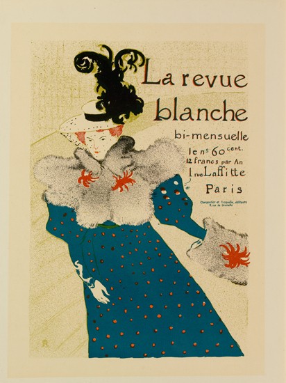 Appraisal: HENRI DE TOULOUSE-LAUTREC - LA REVUE BLANCHE Ma tres de