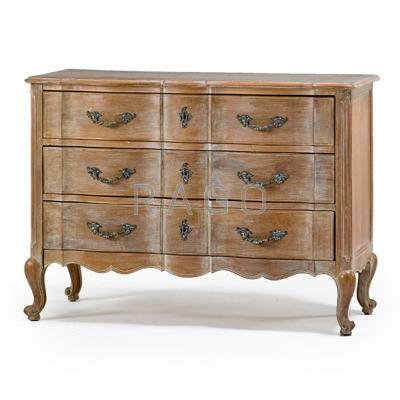 Appraisal: LOUIS XV STYLE COMMODE Fruitwood th c x x Condition