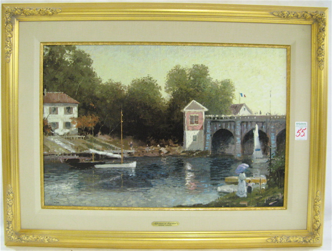 Appraisal: ROBERT GIRRARD A PSEUDONYM OF THOMAS KINKADE limited edition color