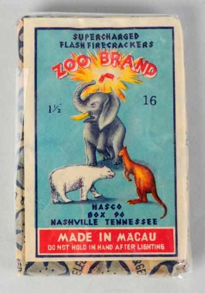 Appraisal: Zoo Brand -Pack Firecrackers Class Nasco in Nashville Tennessee Condition