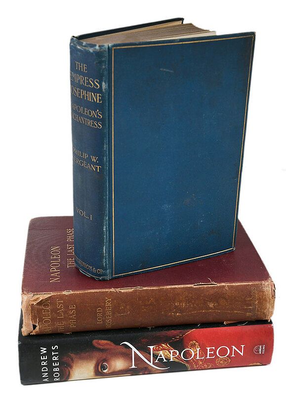 Appraisal: Napoleon Related Books including Memoirs of Napoleon Bonaparte by Louis