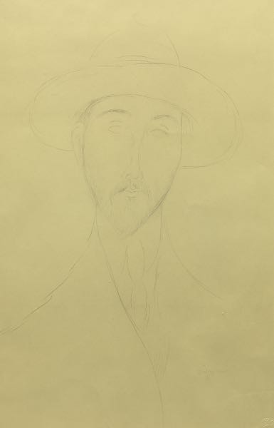 Appraisal: AMEDEO CLEMENTE MODIGLIANI ITALIAN - x sight size Portrait of