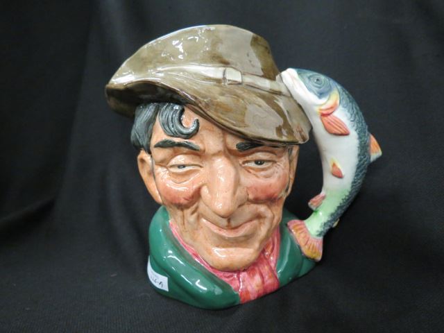 Appraisal: Large Royal Doulton Character Mug The Poacher D- excellent