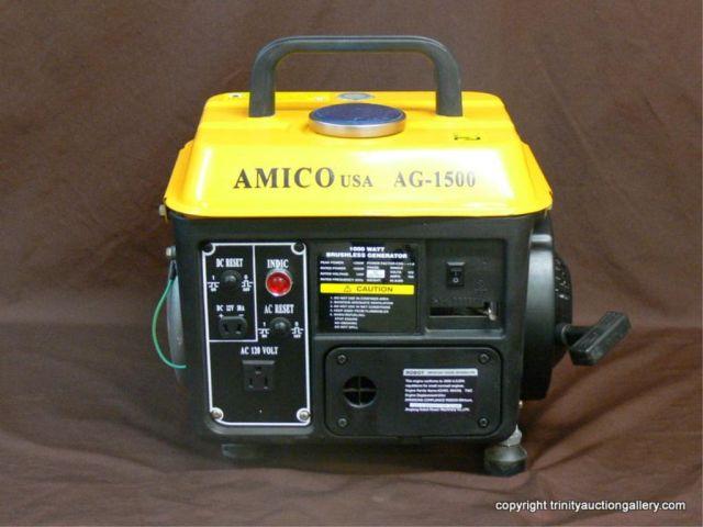 Appraisal: Amico AG- Watt Portable Gas Generator - Great for camping