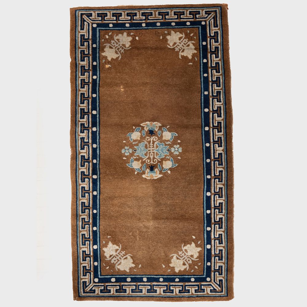 Appraisal: Chinese Rug ft in x in Condition Minor soiling and