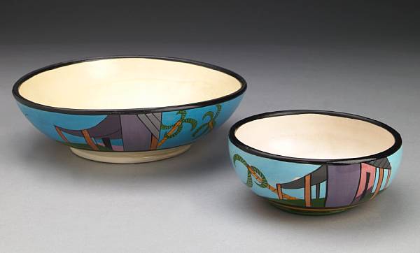 Appraisal: Ken Price American born Two Bowls From Happy's Curios -