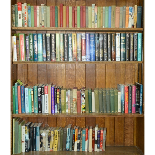 Appraisal: Four shelves of books miscellaneous general shelf stock mainly literature