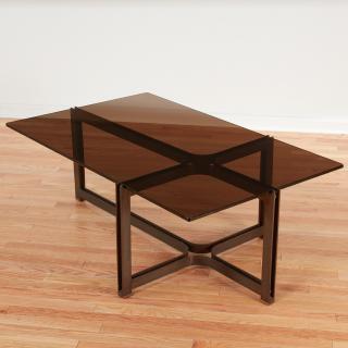 Appraisal: Roger Sprunger for Dunbar coffee table Roger Sprunger for Dunbar