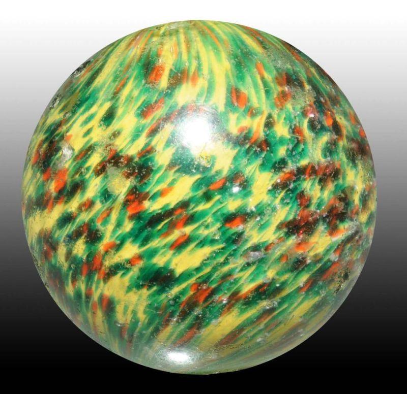 Appraisal: Onionskin Mica Marble Description Beautiful color with a yellow and