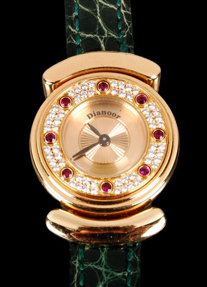 Appraisal: Dianoor Chameleon III a lady's carat gold diamond and ruby