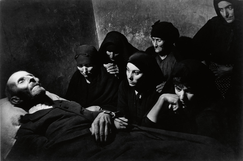 Appraisal: W EUGENE SMITH - Spanish Wake Silver print x inches