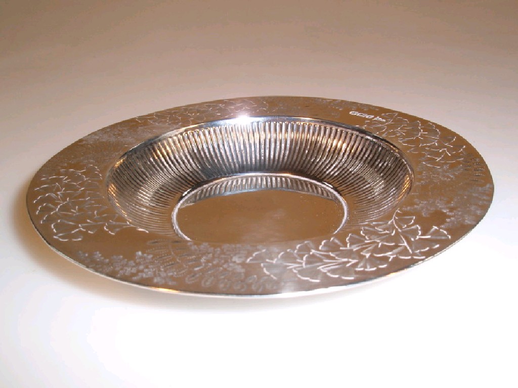 Appraisal: A late Victorian silver bon-bon dish by Walker Hall of