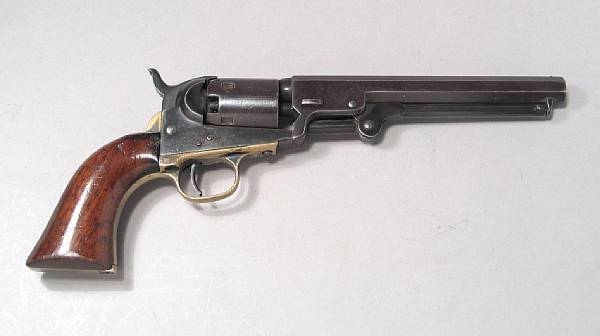 Appraisal: A Colt Model Pocket percussion revolver Serial no for caliber