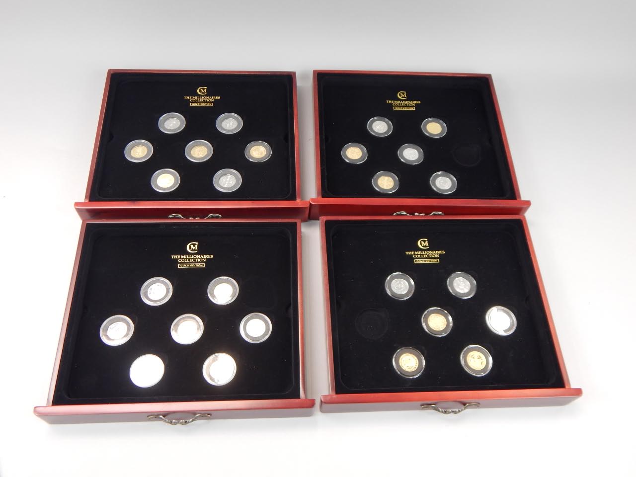 Appraisal: The London Mint Office CM Millionaires Gold Collection proof coin