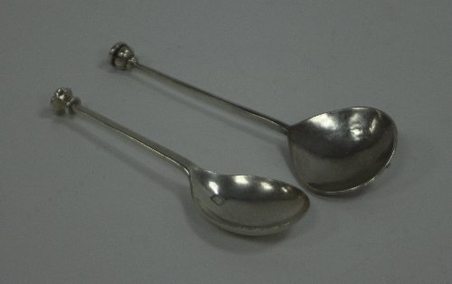 Appraisal: A silver seal top spoon Guild of Handicraft London the