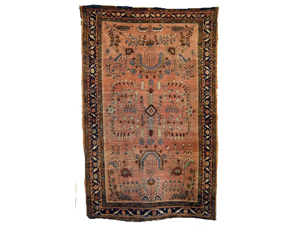 Appraisal: Persian Sarouk rug nd quarter th century