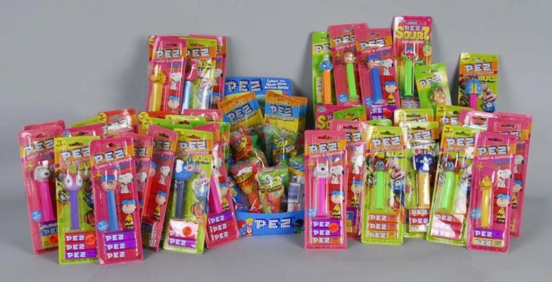 Appraisal: Large Lot of Packaged Pez Dispensers Description Most are in