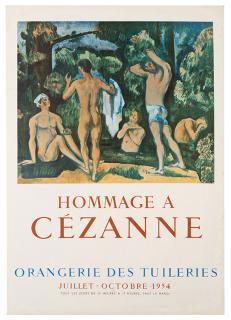 Appraisal: Cezanne Paul Hommage a Cezanne Orangerie des Tuileries France Mourlot