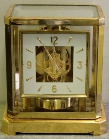 Appraisal: Jaeger Le Coultre Atmos Clock Serial From a Nyack NY