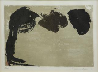 Appraisal: OHTAKE Tomie Untitled Abstract Aquatint Singed and dated lower right