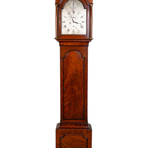 Appraisal: A George III Mahogany Tall Case Clock William Nash Third