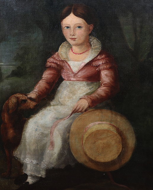 Appraisal: TH CENTURY ENGLISH SCHOOLPortrait of Margaret Craigie born August and