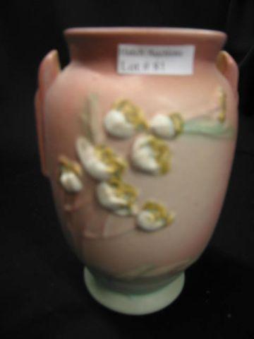 Appraisal: Roseville Art Pottery Vase Ixia pink -