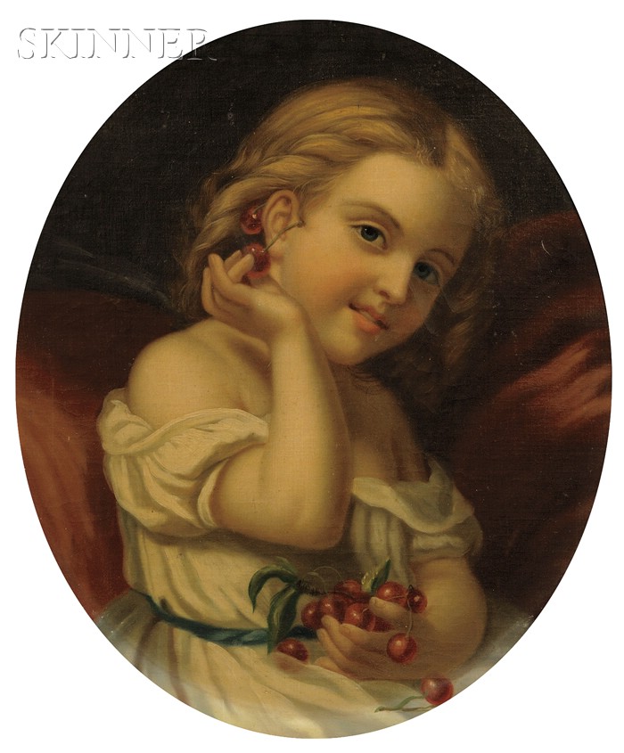 Appraisal: Attributed to Adolphe Piot French - Portrait of a Young