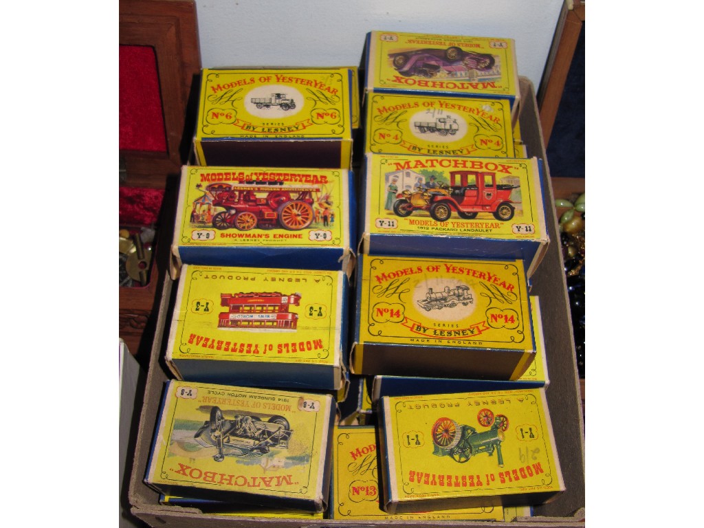 Appraisal: Lot comprising approx boxed Matchbox models