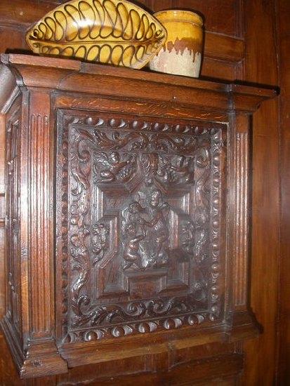 Appraisal: A th Century Bruges panel carved with Tobias and the