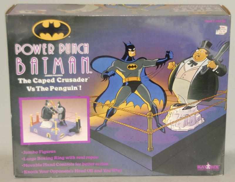 Appraisal: KayBee Power Punch Batman in Box Condition Excellent Size Box