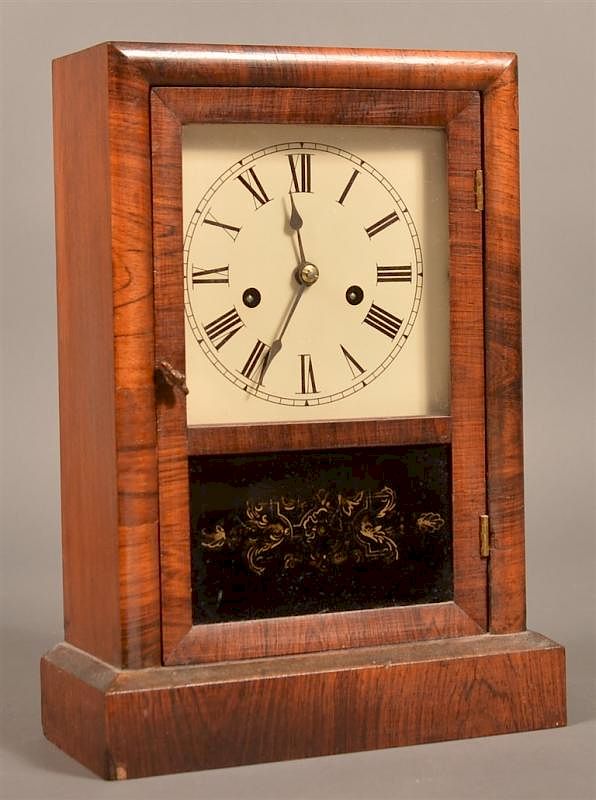 Appraisal: Ansonia Clock Company Shelf Clock Ansonia Clock Company Rosewood and