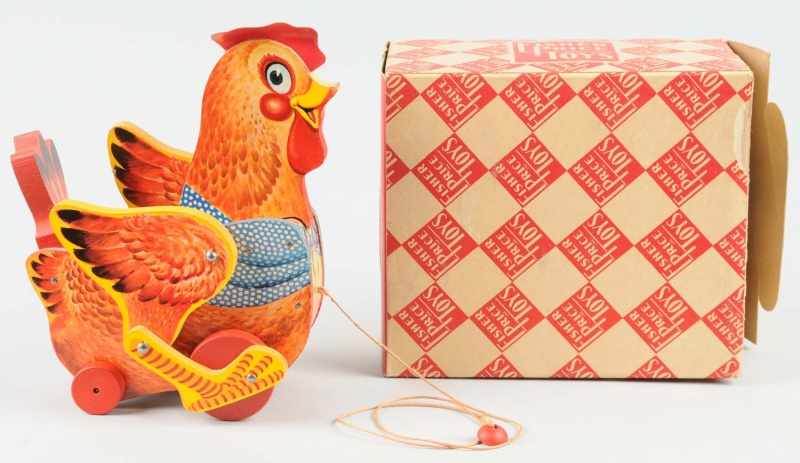 Appraisal: Fisher Price No Katy Kackler the Red Hen Toy Description