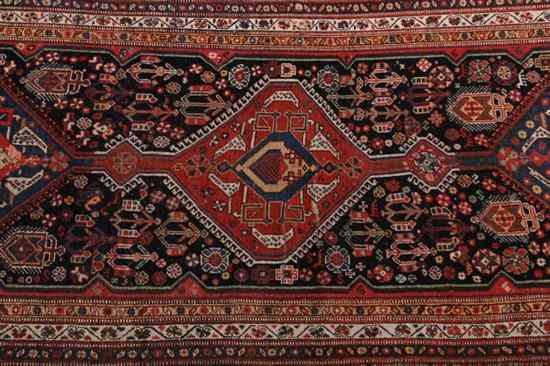 Appraisal: SHIRAZ RUG - App ft in x ft in