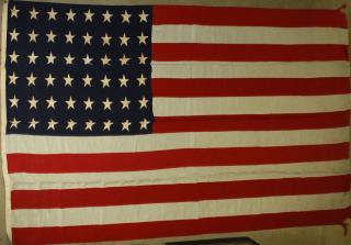 Appraisal: Large Wwii Era Star Flag Large US Flag x minor