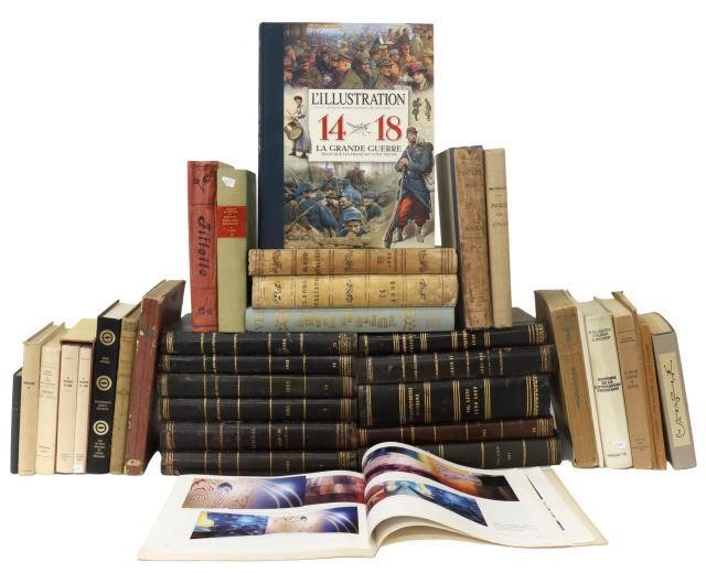 Appraisal: lot of Library shelf books th th c titles in