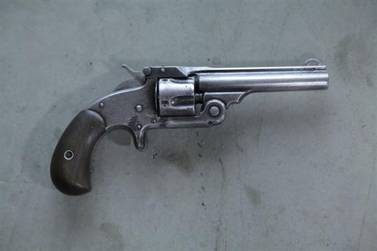 Appraisal: SMITH WESSON REVOLVER Model - caliber shot fluted cylinder -