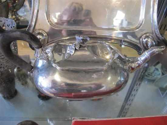 Appraisal: AN UNUSUAL DUTCH SILVER TEA POT