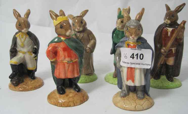 Appraisal: Royal Doulton Bunnykins Figures Prince John DB Sherriff of Nottingham