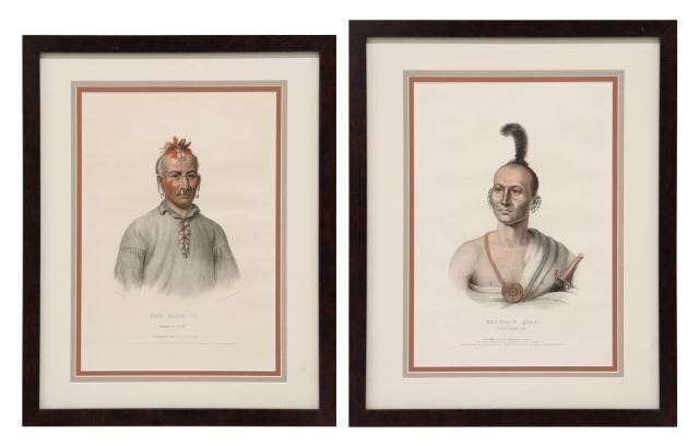 Appraisal: lot of Framed lithographs from the several editions by Thomas